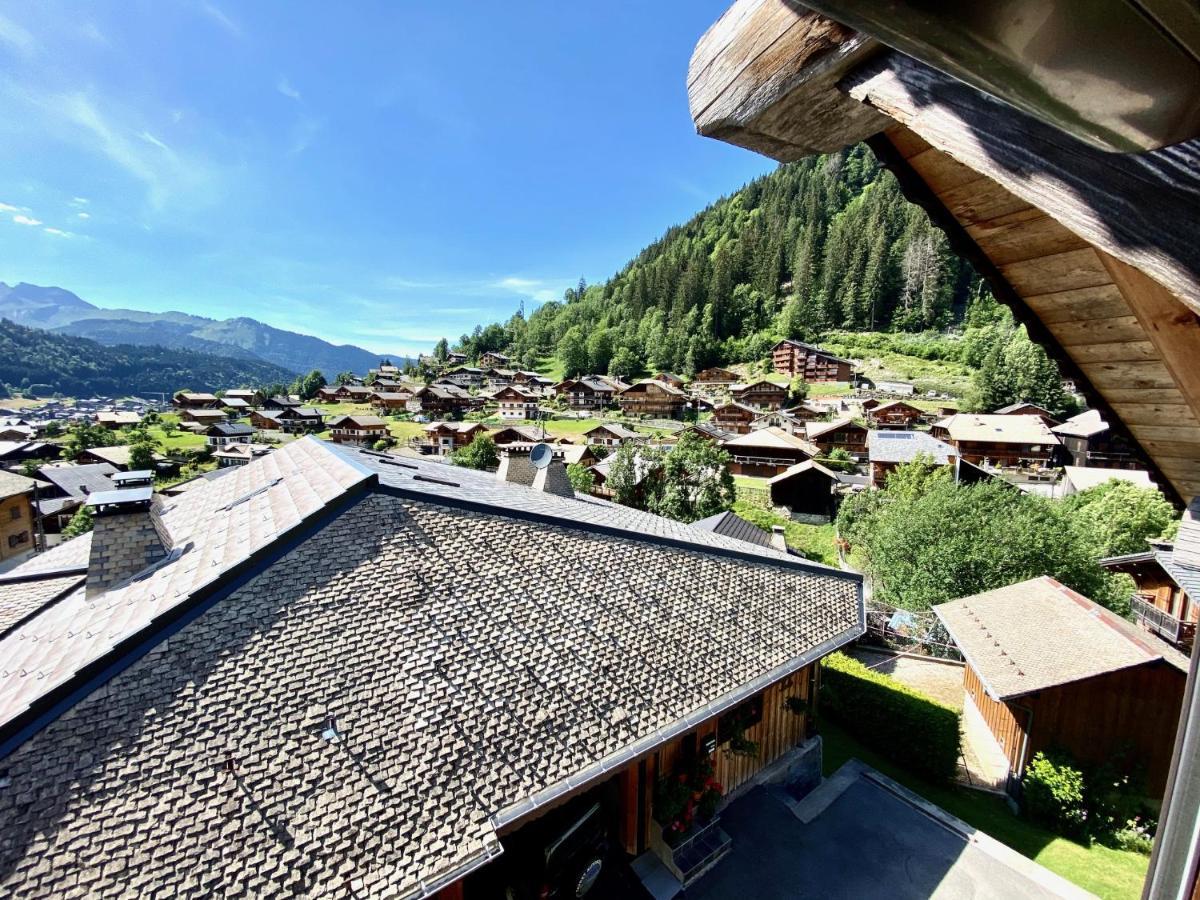 Chalet In Morzine Sleeping 12 With Sauna المظهر الخارجي الصورة
