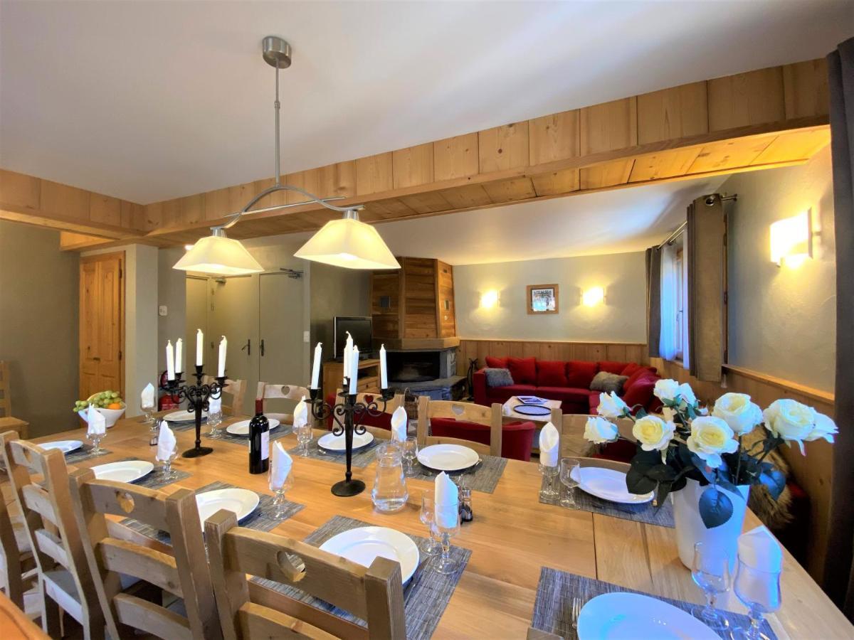 Chalet In Morzine Sleeping 12 With Sauna المظهر الخارجي الصورة