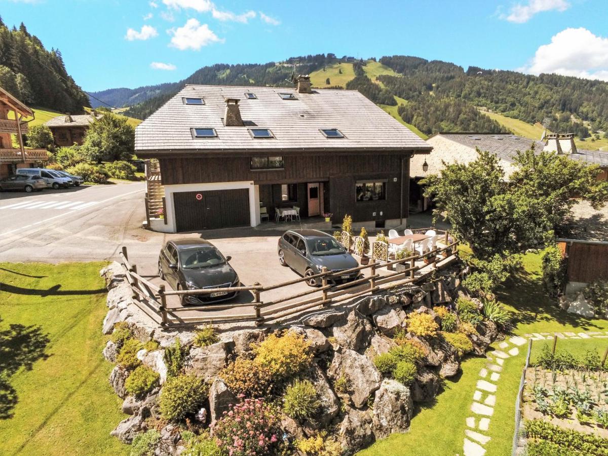 Chalet In Morzine Sleeping 12 With Sauna المظهر الخارجي الصورة