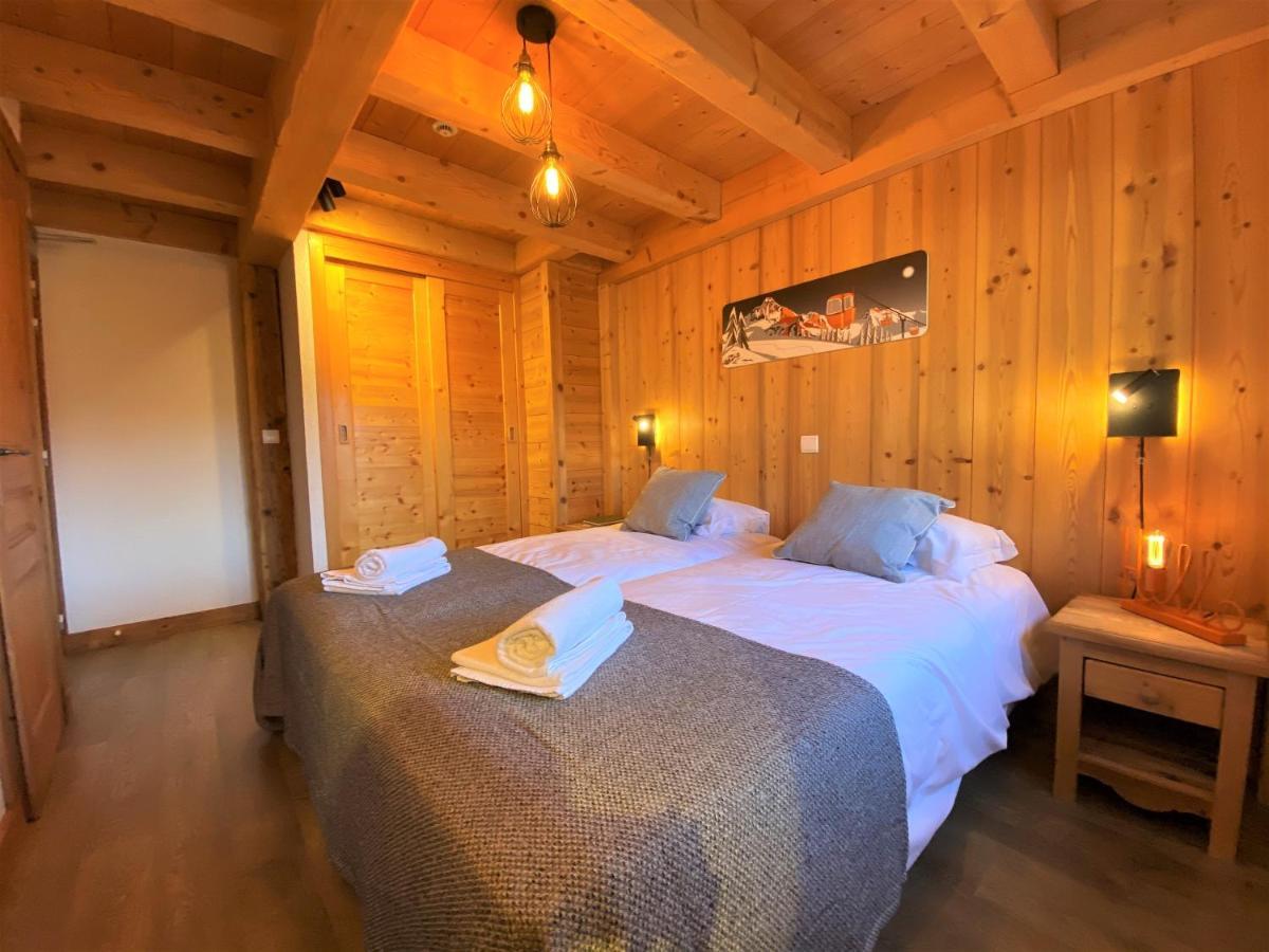 Chalet In Morzine Sleeping 12 With Sauna المظهر الخارجي الصورة